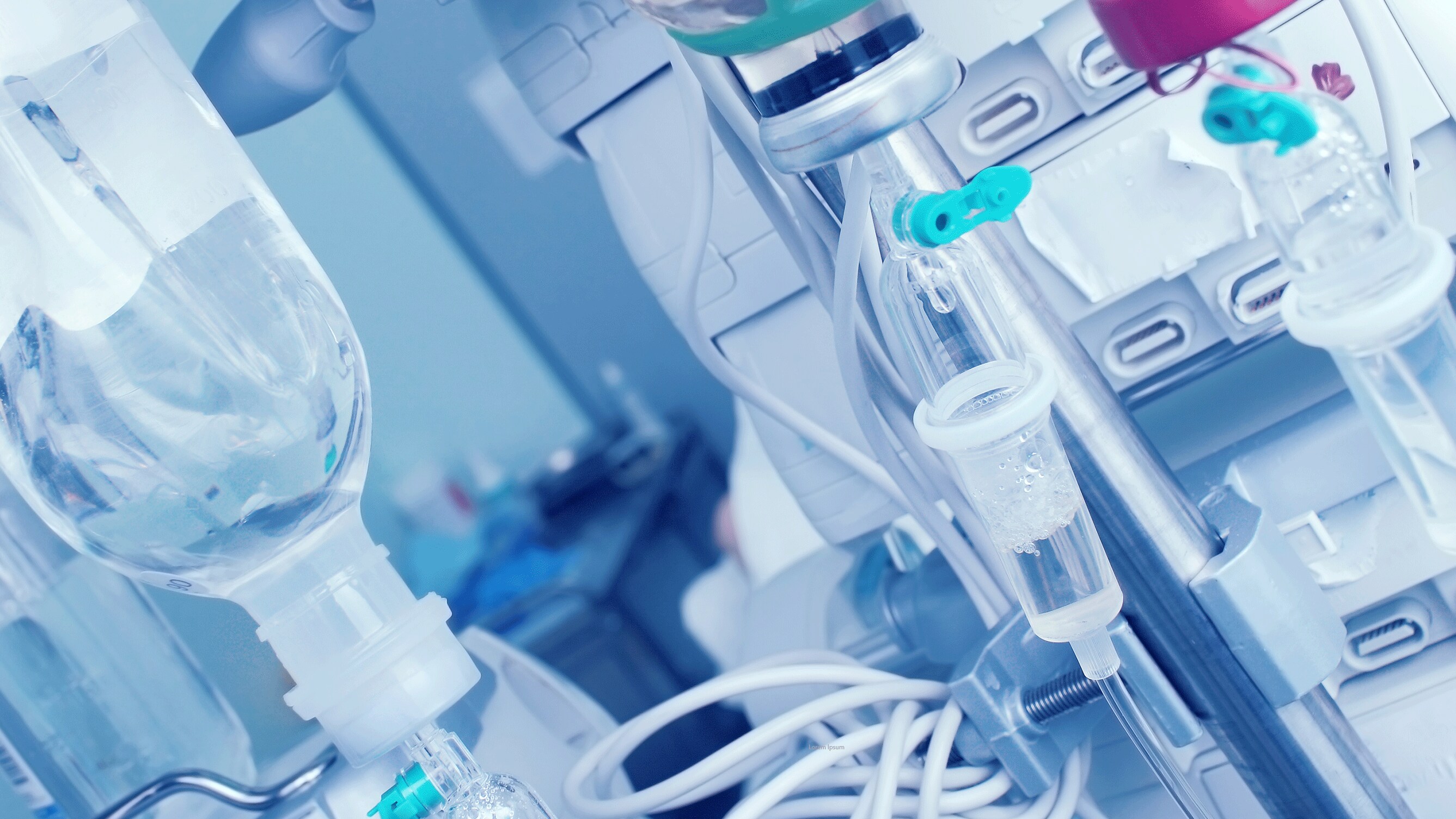 photograph of medical device drug delivery equipment